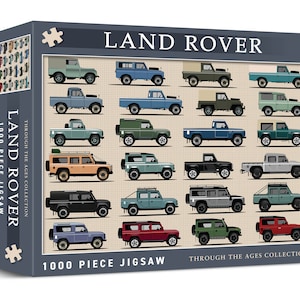 Land Rover 1000 Piece Jigsaw. Perfect Gift for Land Rover Enthusiasts!