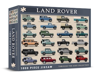 Land Rover 1000 Piece Jigsaw. Perfect Gift for Land Rover Enthusiasts!