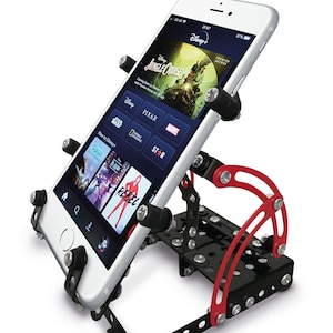 DIY Metal Mobile Phone Holder Kit: Meccano Style Desk Caddy