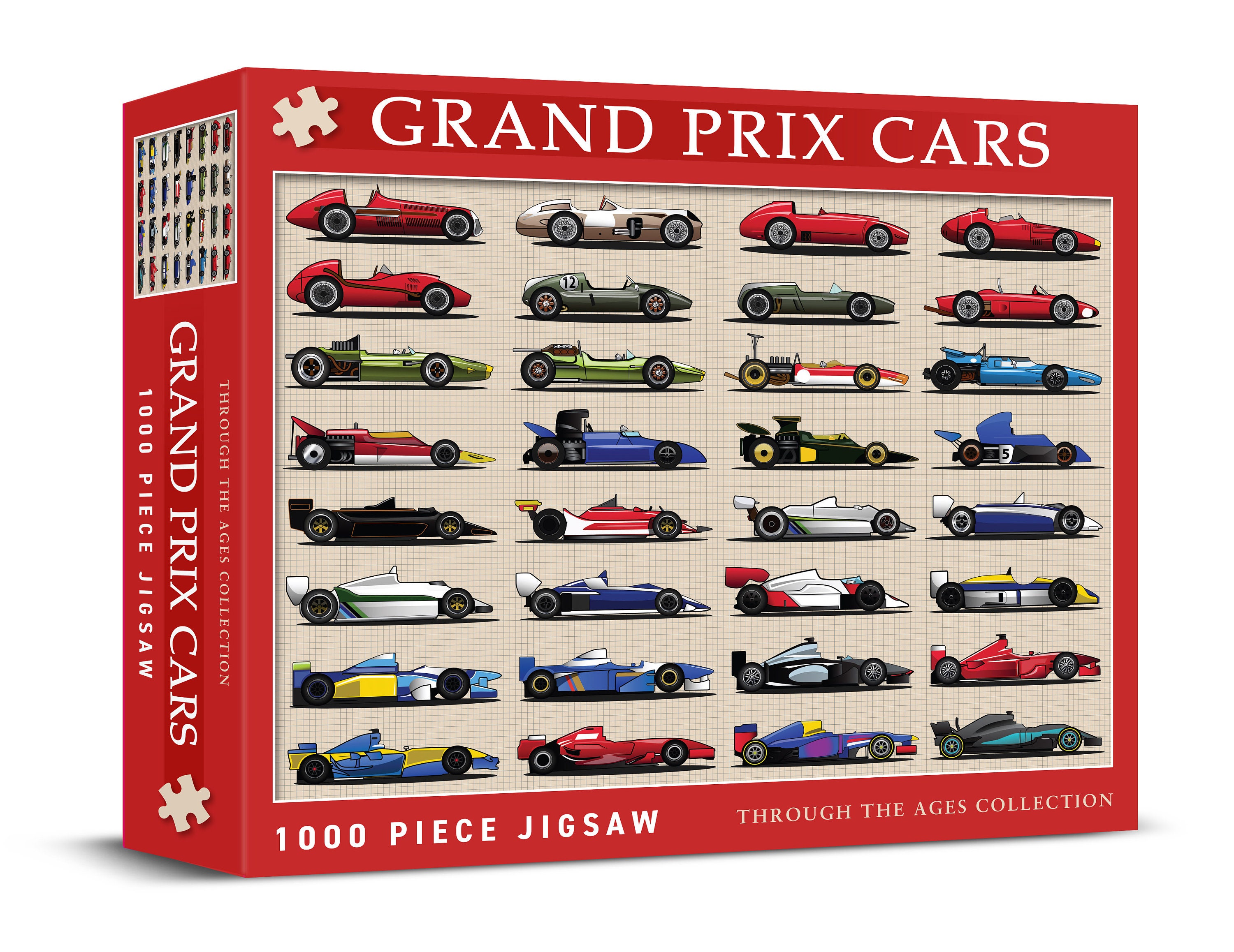 Grand Prix Racing Cars 1000 Piece Jigsaw Puzzle. Perfect Gift for Grand Prix Enthusiasts Etsy