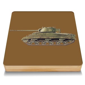 Tanks Bamboo Drinks Coaster