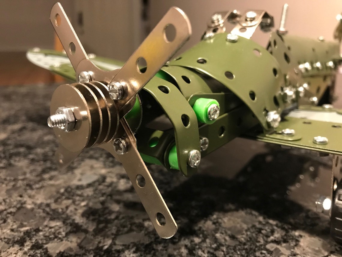 meccano spitfire construction set