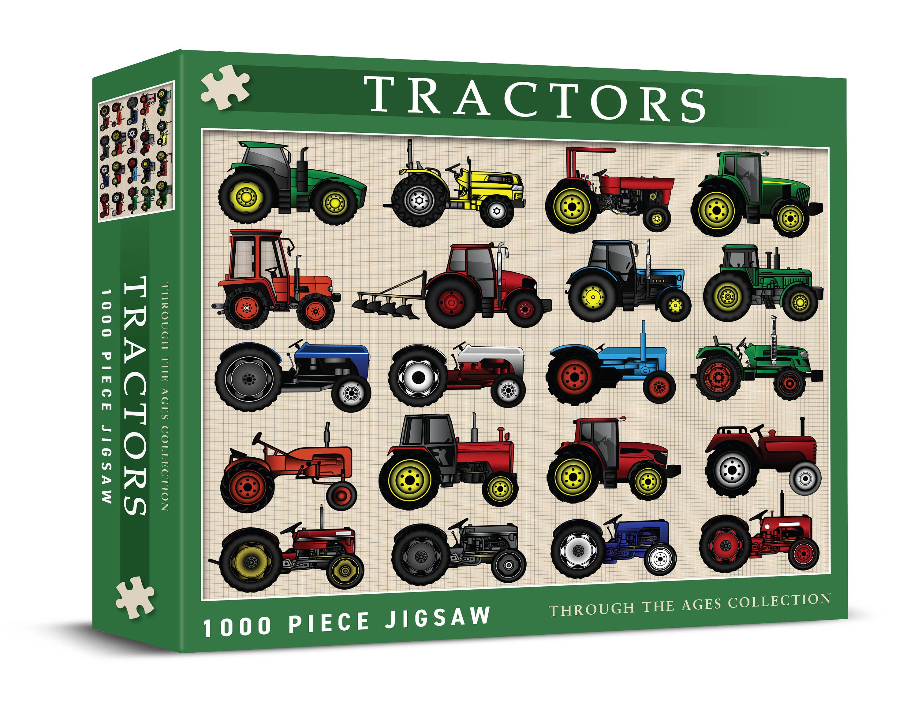 Tractor 1000 Piece Jigsaw Puzzle. Perfect Gift for Tractor Enthusiasts!