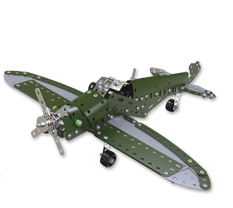meccano spitfire construction set