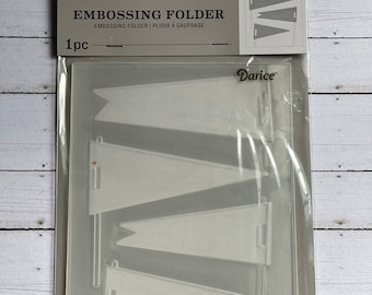 Pennants Embossing Folder