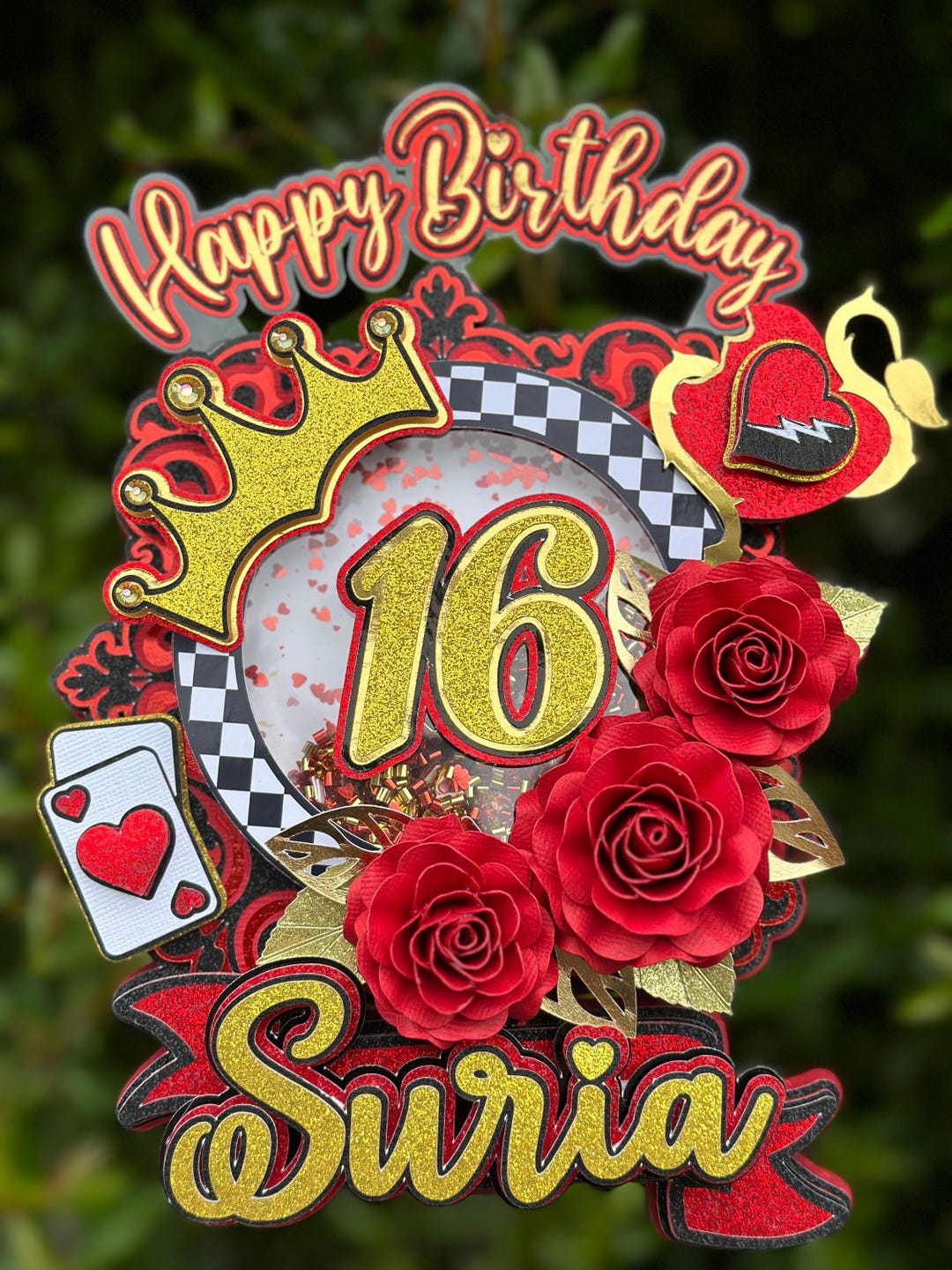 Queen of Hearts Top