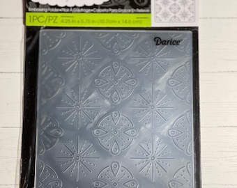 Tribal Pattern Darice Embossing Folder