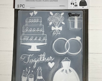 Wedding Darice Embossing Folder