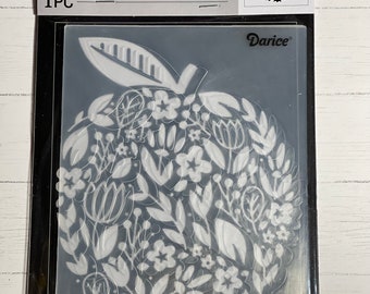 THANK YOU Banner Darice Embossing Folder 4.25x5.75 Scrapbook - Etsy
