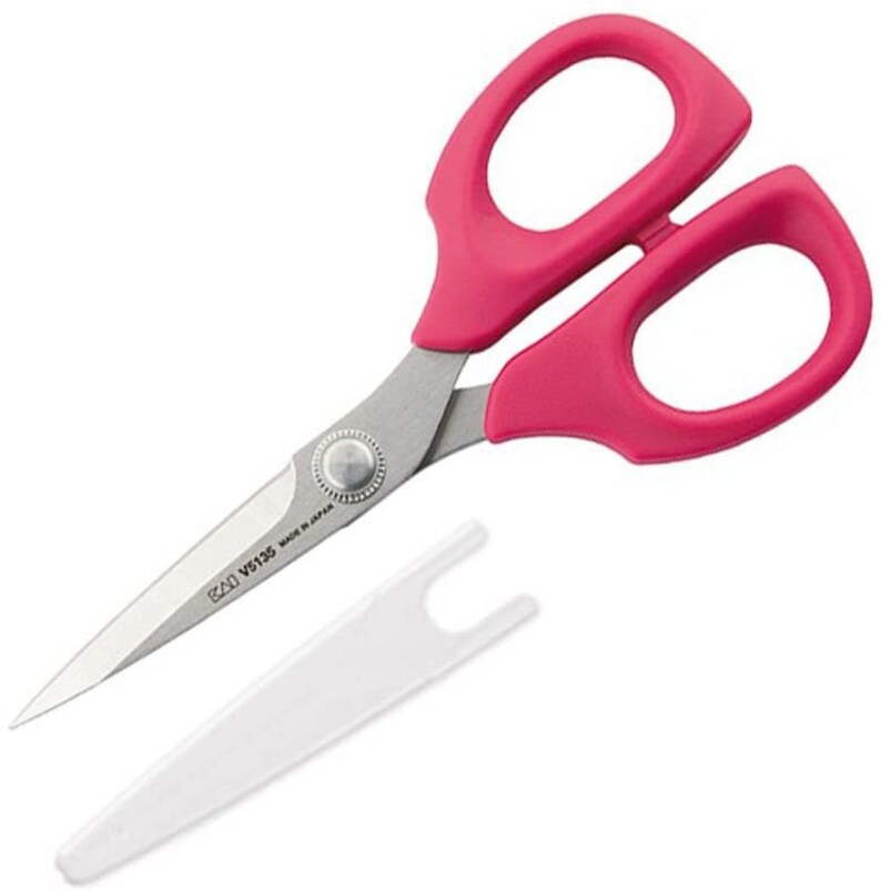 V5135p 55 135mm pink kai sewing embroidery scissors  etsy V5135p 55 135mm pink kai sewing embroidery scissors  etsy