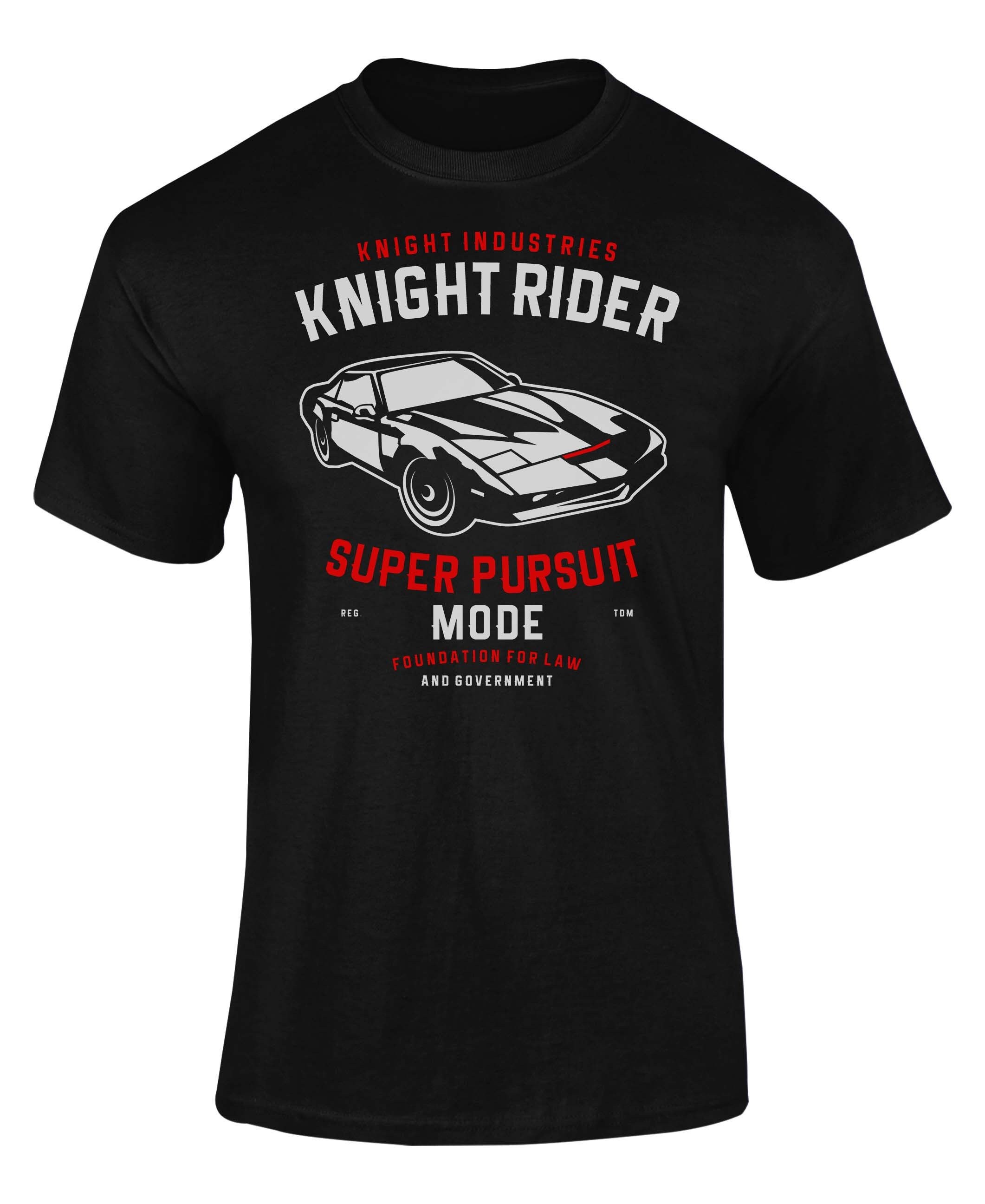 Knight Rider Super Pursuit Unisex TShirt Movie Car Shirt Etsy