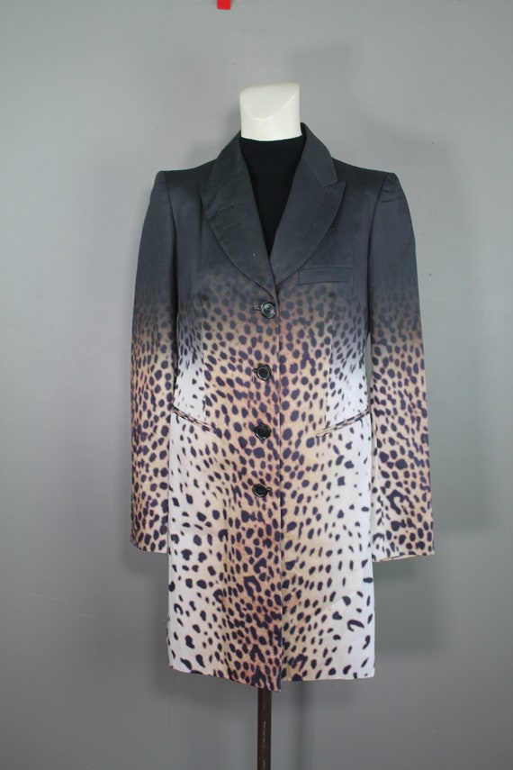 Givenchy - Long Ombre Leopard Blazer