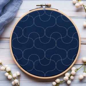 Sashiko Embroidery Pattern, Embroidery Transfers, Sashiko Mending, Sashiko Embroidery, Japanese Sampler Patterns,PDF  instant download
