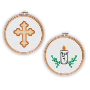 Christliches Kreuz, Kreuzstichvorlage, Heiliges Kreuz, Kreuzstich, Kreuzstich, Kreuzstich, Kreuzstich, Kreuzstich, Weihnachten, Taufe