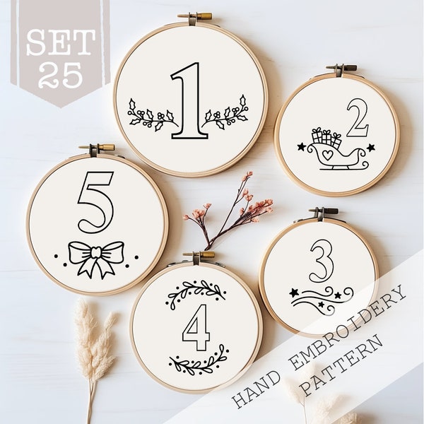 Stitch a Day Advent Calendar Etsy