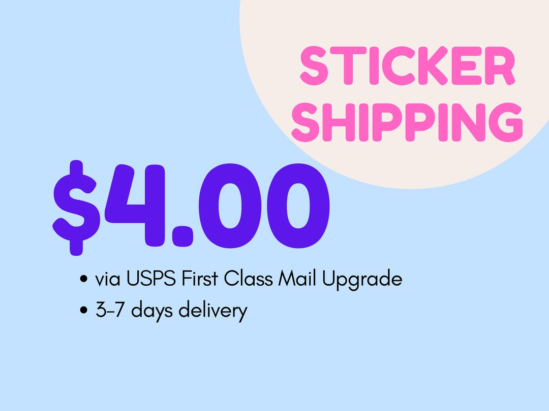 Usps Package Sticker USPS Ground Advantage Package Mail Upgrade - Sticker Shipping - Etsy