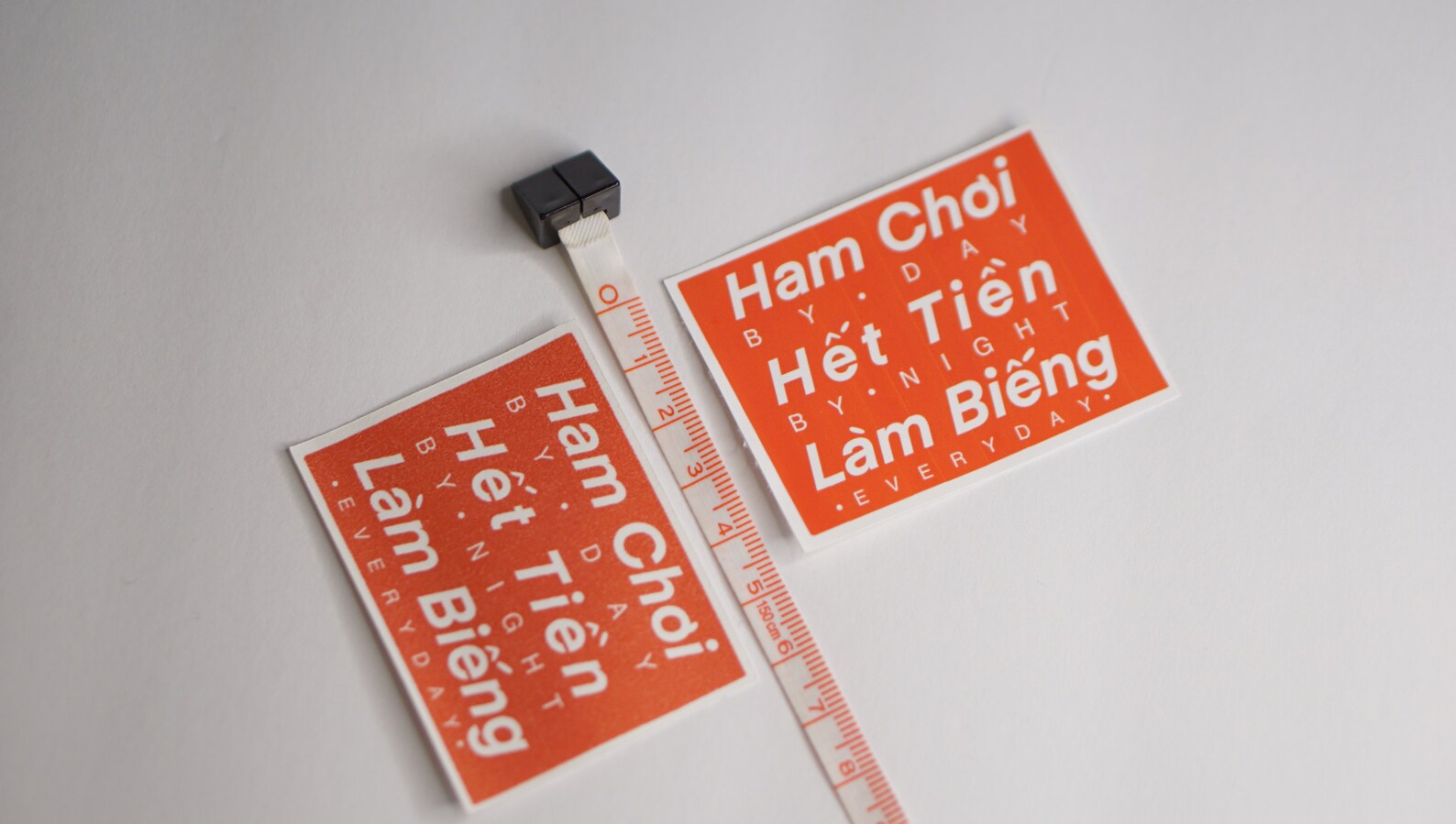 Ham Choi Het Tien Lam Bieng Vietnamese Motto Sticker Red Etsy