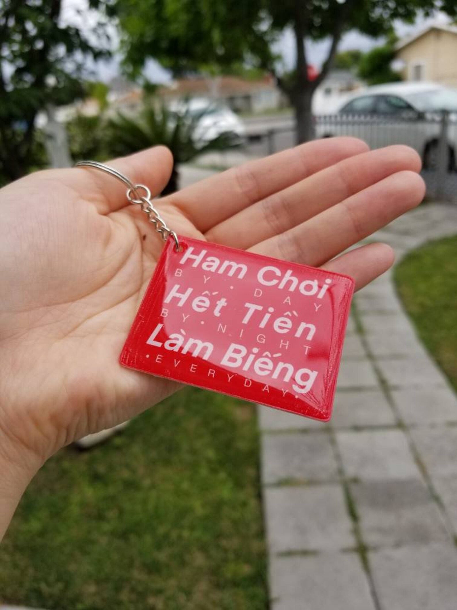 Ham Choi Het Tien Lam Bieng 2inch Keychain Vietnamese Etsy
