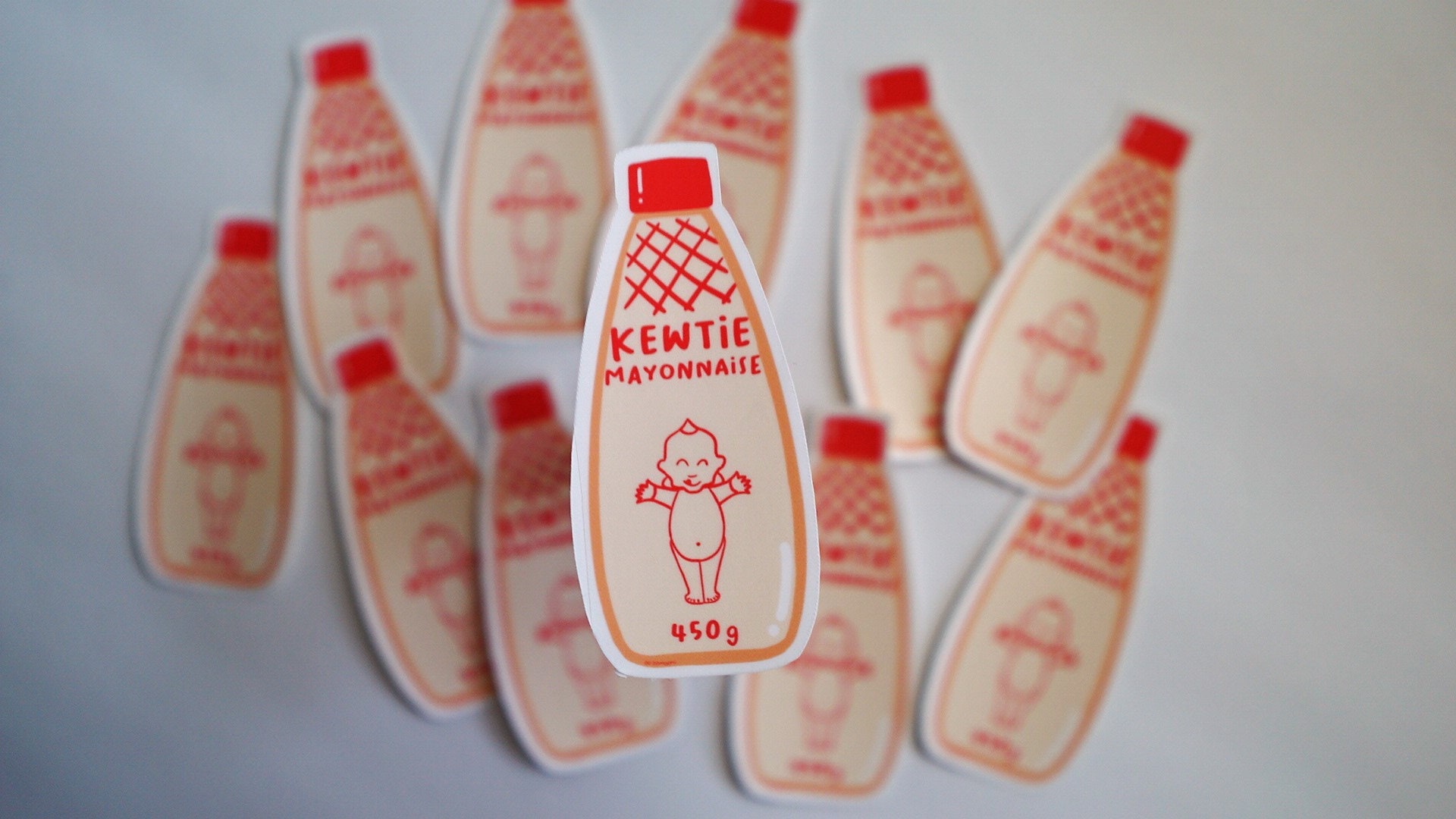 Kewpie Mayonnaise Sticker / Cinco De Mayo Sticker / Cupid Mayo / Mayo  Sticker 