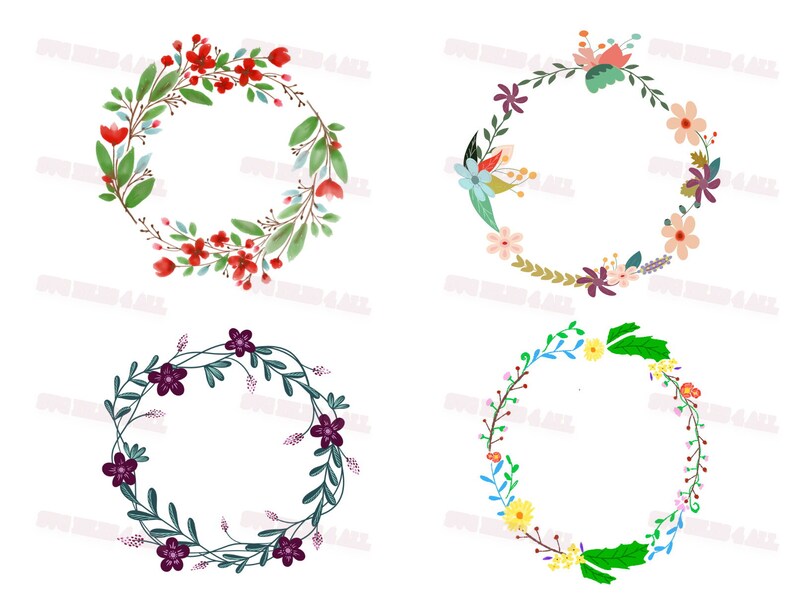 Free Free 329 Wildflower Wreath Svg Free SVG PNG EPS DXF File