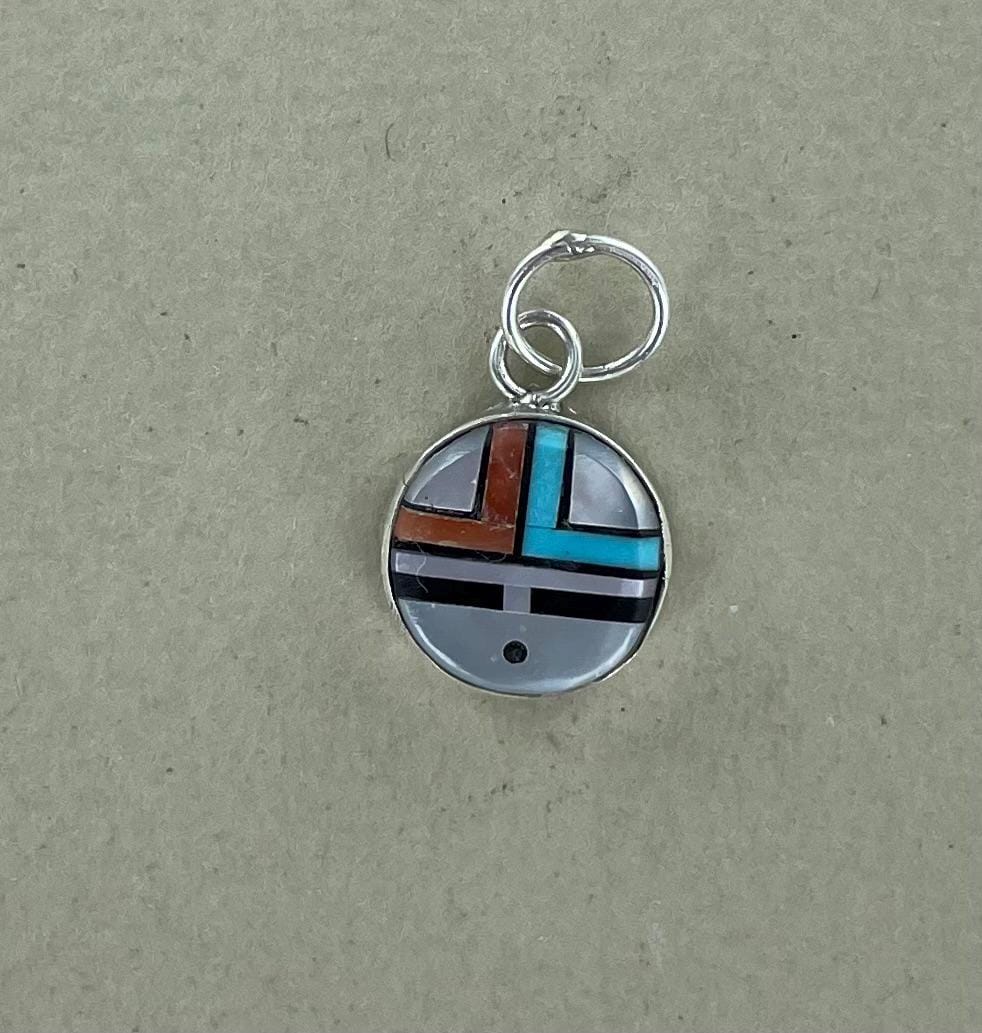 Zuni Sunface Pendant - Etsy Canada Zuni Sunface Pendant - Etsy Canada