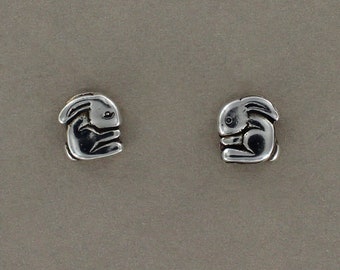 Rabbit Stud Earrings