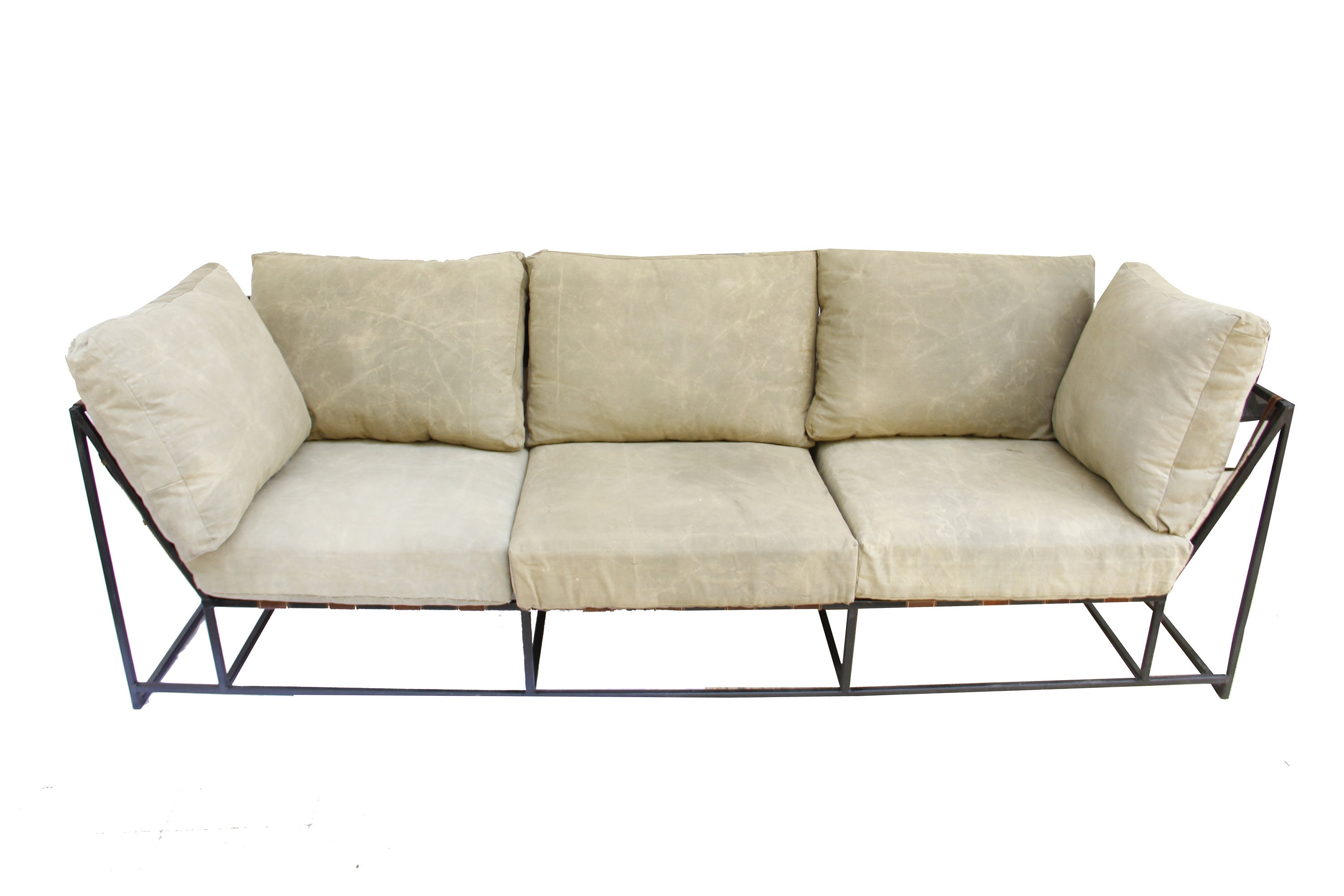 Jaco Industrial Sofá Couch 3 Seater Sofá Couch hecho a mano Etsy España