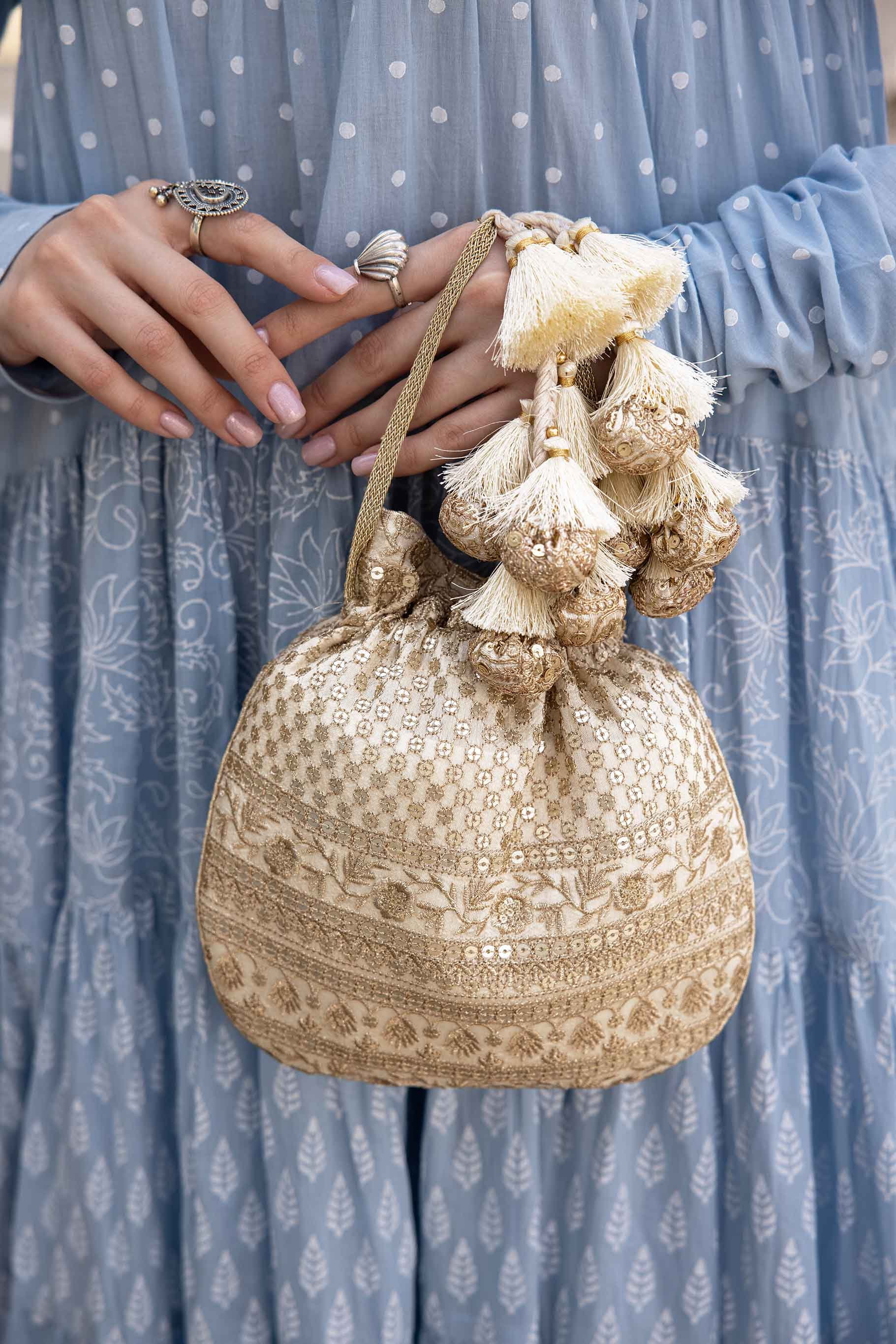 Buy Off White Bag Online In India Etsy India