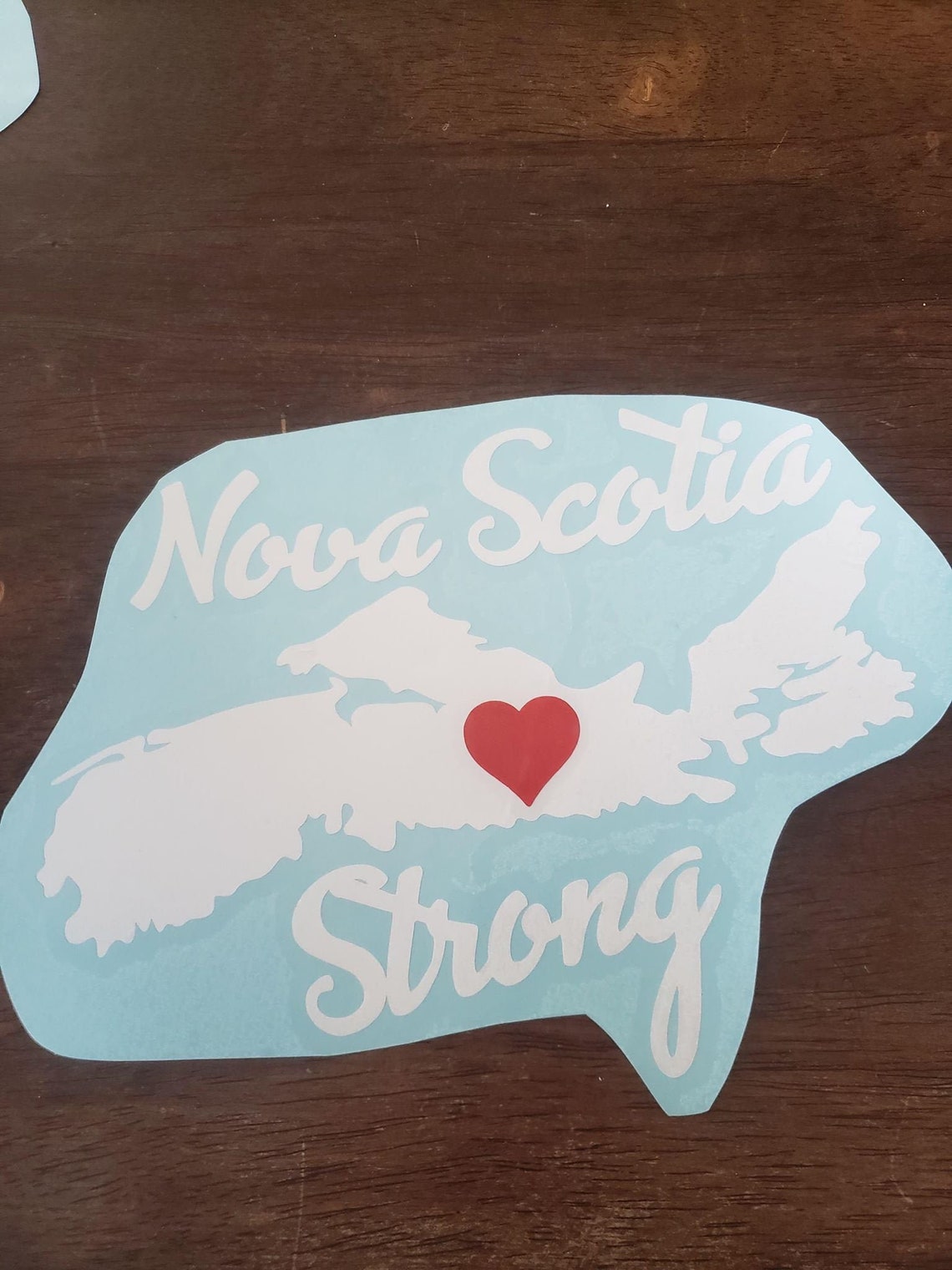 Nova Scotia Strong Decal Etsy