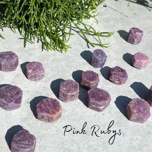 Ruby Raw Crystal - Natural Rough Gemstone