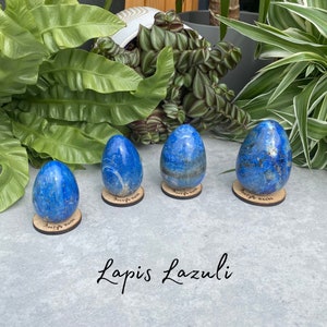 Lapis Lazuli Polished Egg - Madani Lapis - Gemstone - Crystal