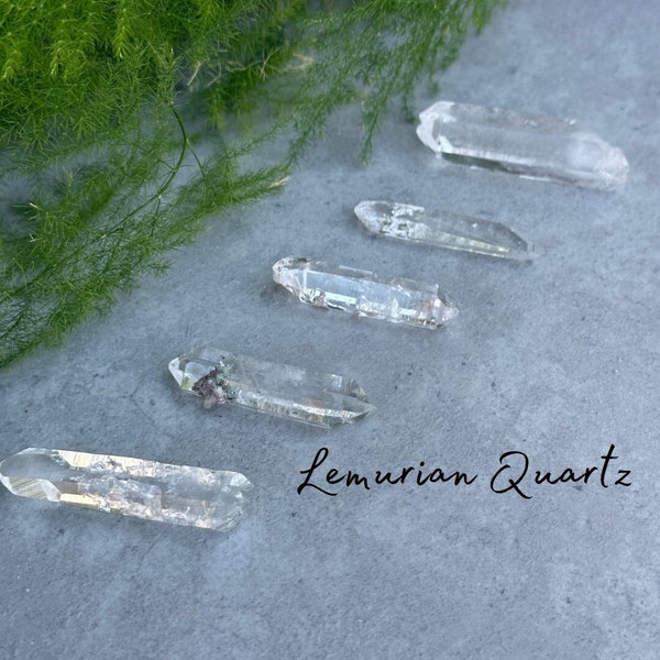Clear Lemurian Quartz - Double & Twin Points - Crystal - Rough Gemstone