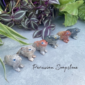 Peruvian Soapstone Seal - Spirit Animal - Carved