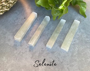 Selenite Raw Wand - Natural Gemstone