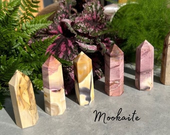 Mookaite Polished Tower - Gemstone - Crystal