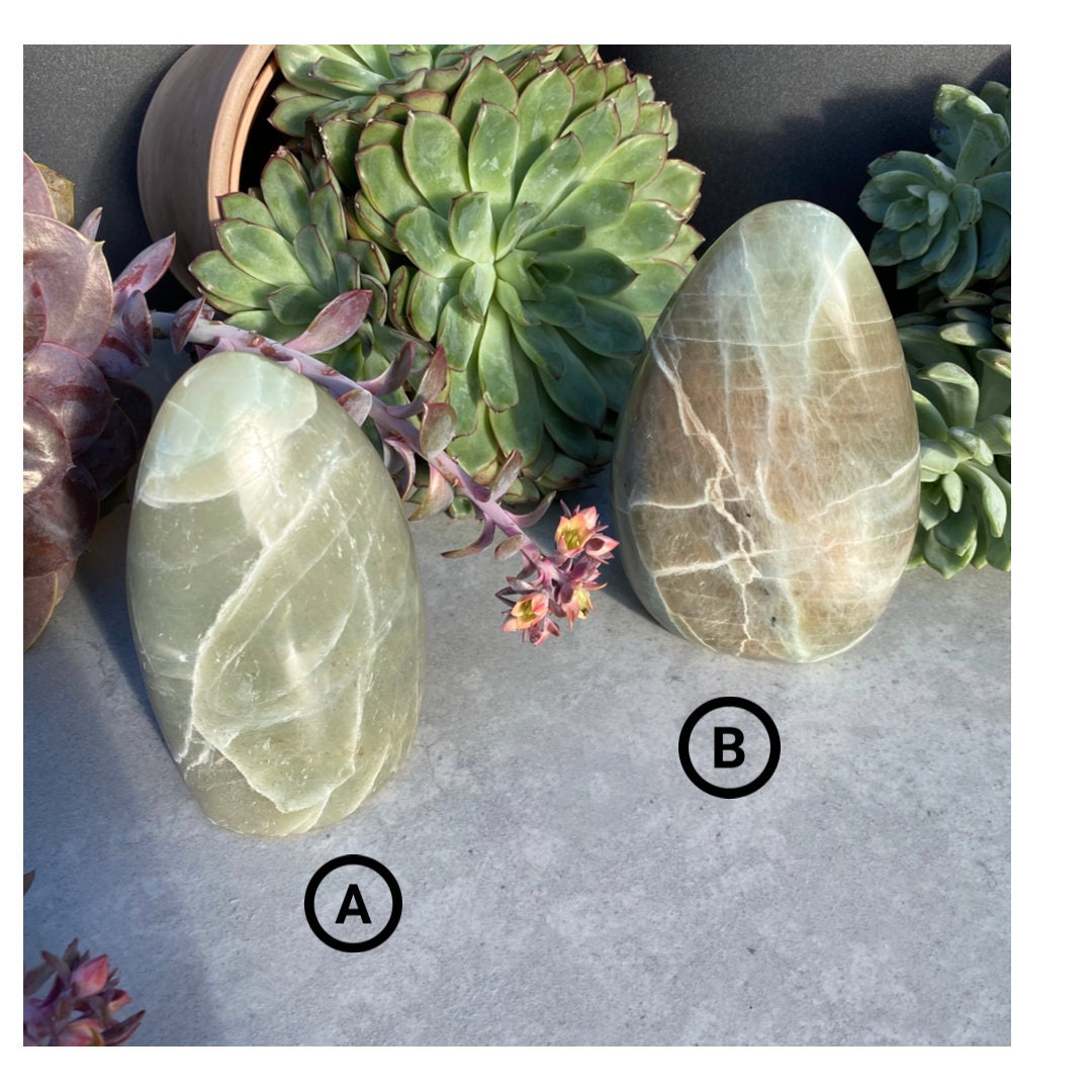 置物 Garnierite Freeform Garnierite Freeform - 5.4 Oz - 2x2.75x1.25