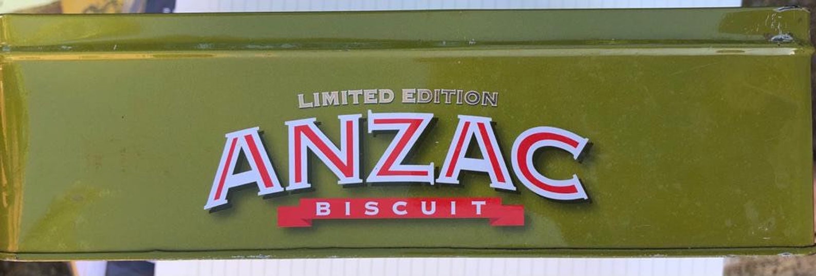 Vintage Rare Limited Edition Anzac Biscuit Tin. Tarakan Etsy