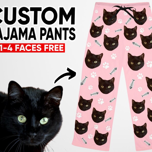 Custom Cat Pajamas Etsy