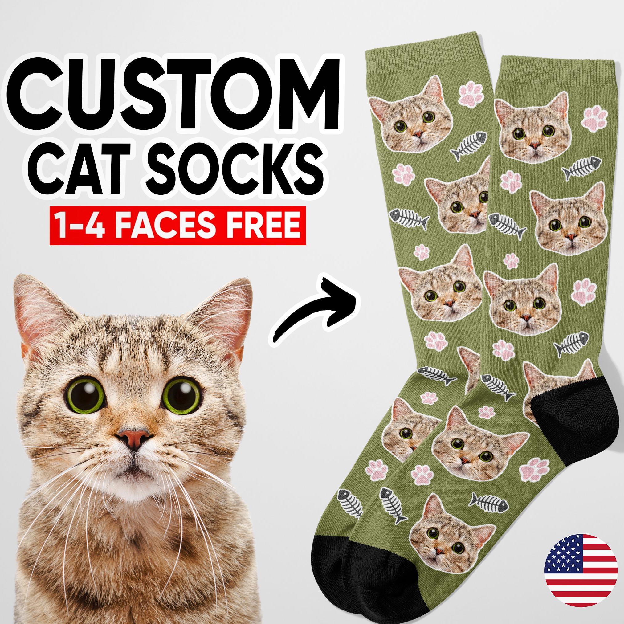 Cat Faces Socks Cat Faces Socks