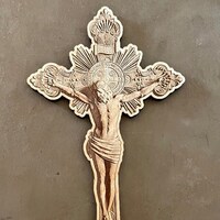 Jesus Cross SVG Cut File, Jesus Face Cross, DXF for Plasma & Laser ...