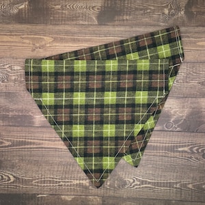 The &quot;Hunter Green Plaid&quot; Bandana