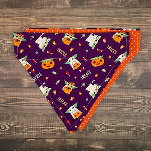 Le bandana « Des bonbons ou un sort pour enfant »