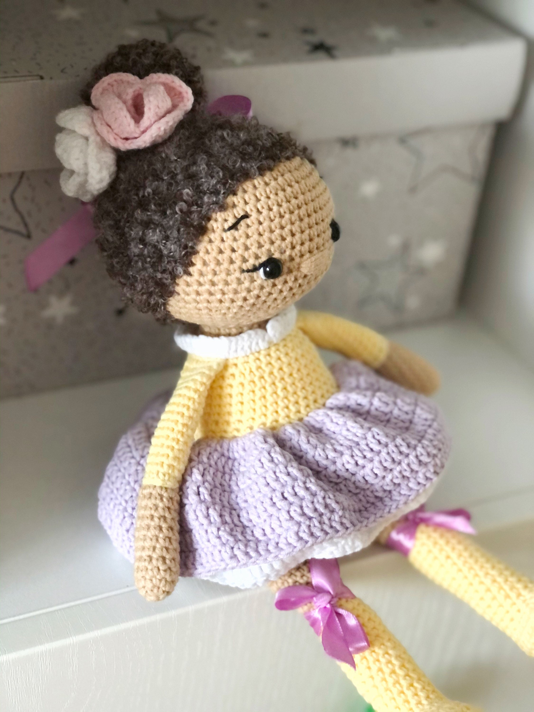 Crochet amigurumi doll for girl. Handmade doll for girl. | Etsy