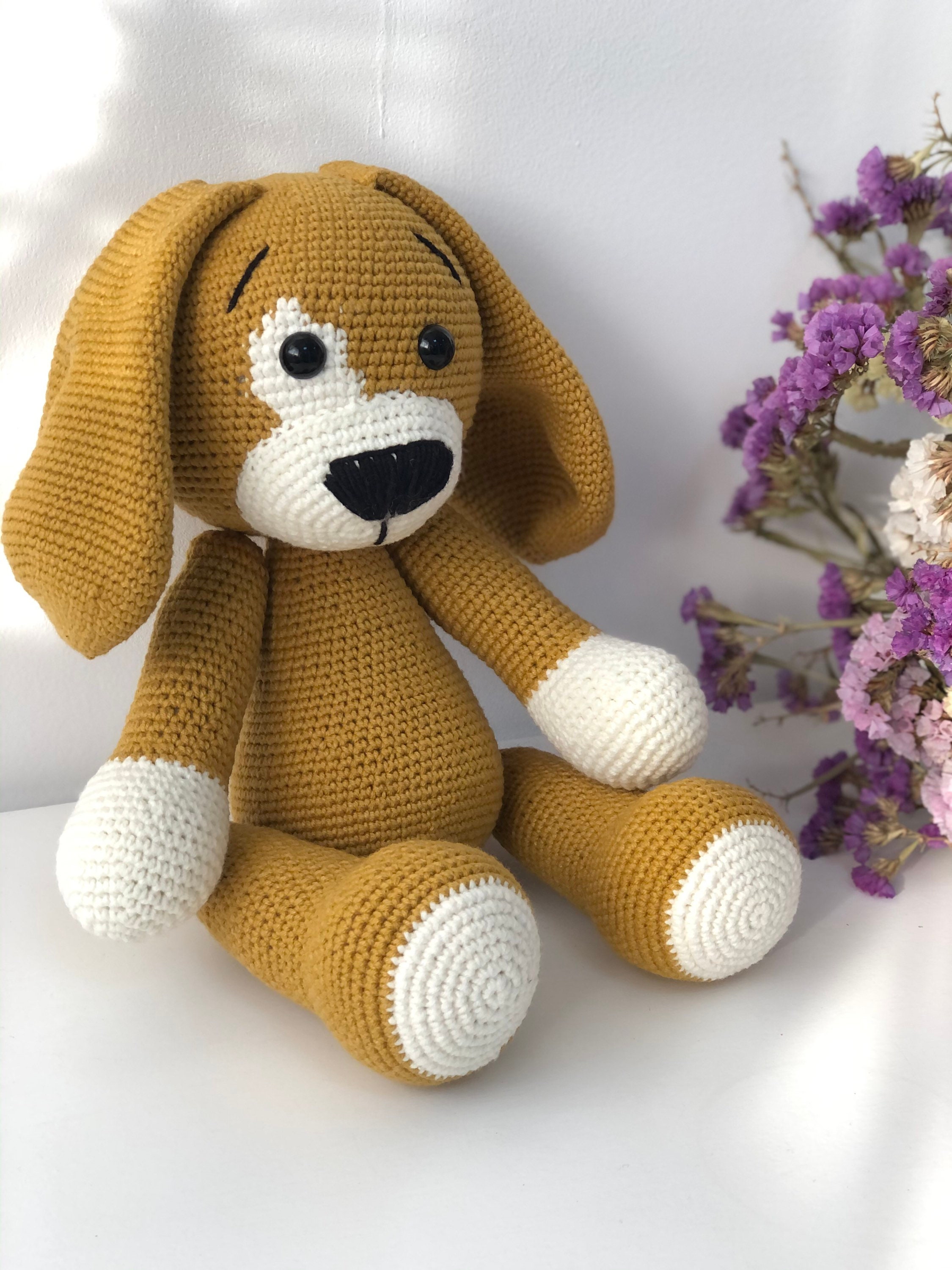 Dog Crochet Pattern. Crochet Amigurumi Puppy Dog PATTERN. | Etsy