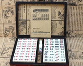 Chinese Numbered Mahjong Set Games Gifts