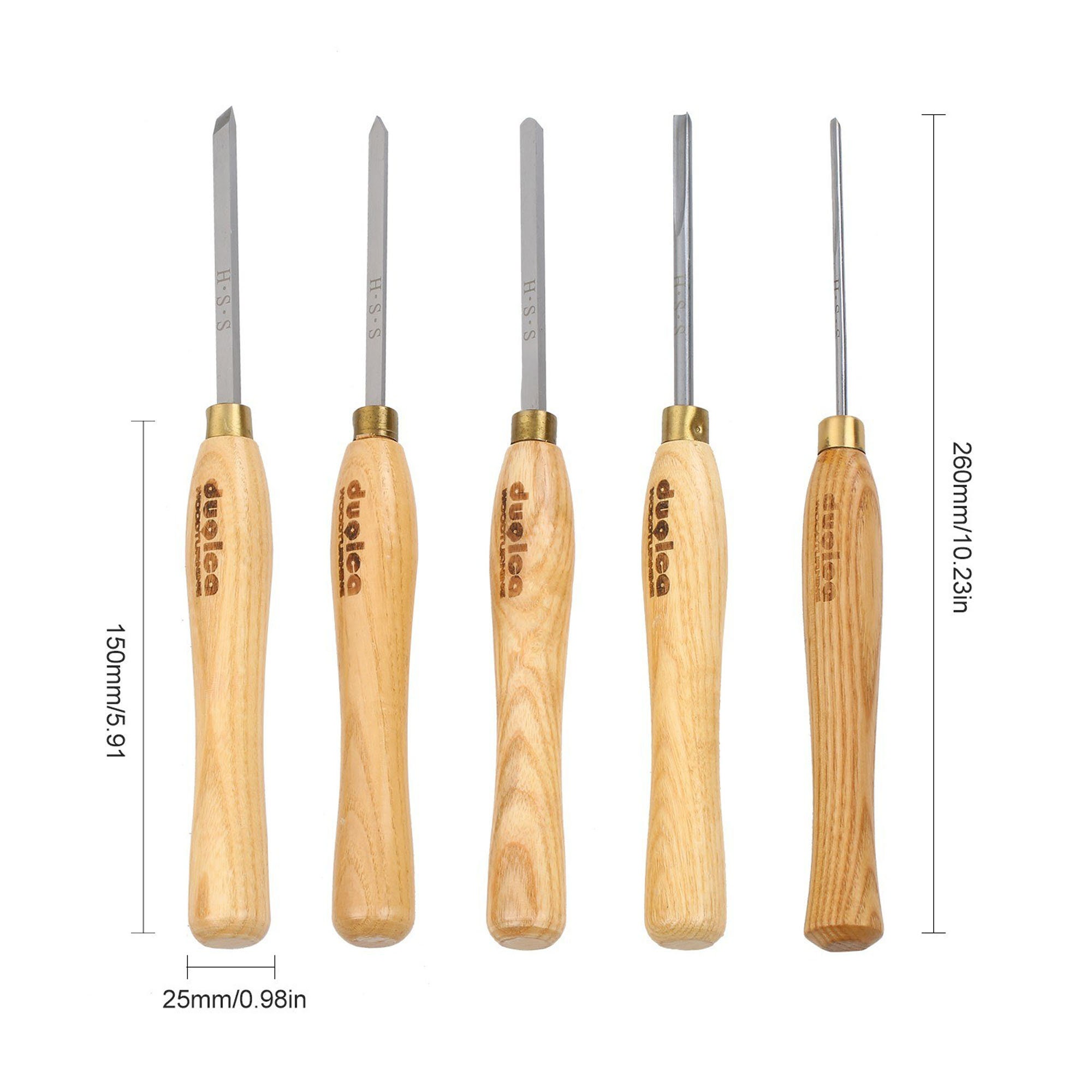 5PCS Woodworking Turning Tool Woodturning Tool Set Lathe Tools Etsy
