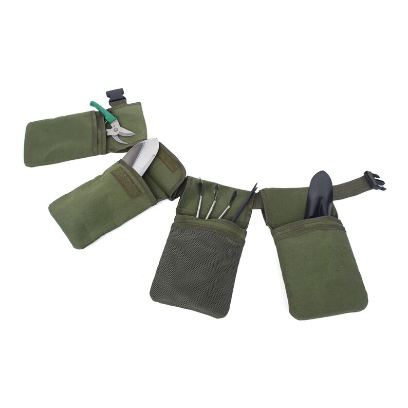 Garden Tool Belt Canvas Waist Tool Apron with Pockets Tools Etsy
