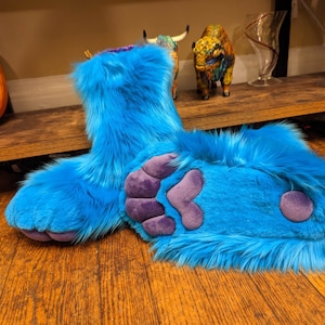 Kemocube Slim Sock fursuit feet / Made to Order / Furry / Socks / Slim / Bigger sizes available / New colors!