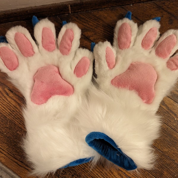 Five finger slim paws / Goaty Goods pattern / furry / fursuits / paws