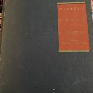 Western World Literature Robbins and Coleman - 1930s publishing - Vintage books - Antique books